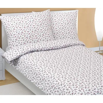 Povlečení Bellatex Povlečení flanelové Červená