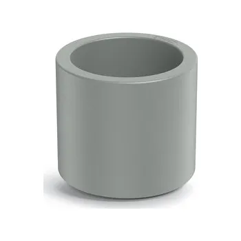 Květináč Květináč TUBLA ROUND 38 cm - barva: betonová šedá