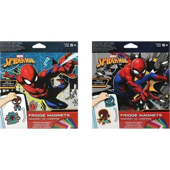 Dekorativní magnet COLORINO DISNEY CORE MAGNET MAGNETY NA LEDNIČKU MIX 2 VZORŮ Spiderman