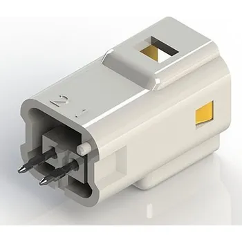 Elektrická zásuvka Kompaktní napájecí konektor, číslo řady: 560, Samec Zástrčka, formát pólů: 2P, Montáž na plošný spoj izolace pájením,