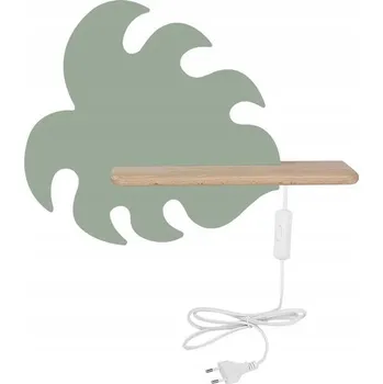 Nástěnné svítidlo Nástěnné svítidlo Candellux Lighting integrovaný LED zdroj zelené