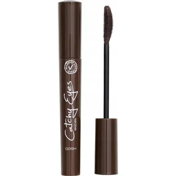 Řasenka GOSH Řasenka pro řasy Catchy Eyes Allergy Certified 002 Brown hnědá 8 ml