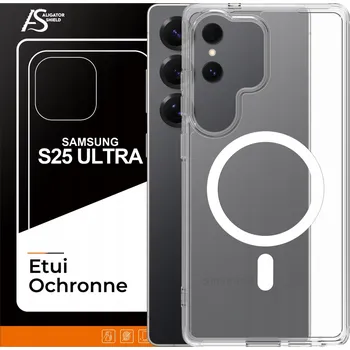 Pouzdro na mobilní telefon Zadní Kryt AligatorShield pro Samsung Galaxy S25 Ultra bezbarvý