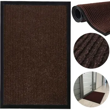 Rohožka GUMOVÁ ROHOŽKA PŘED DVEŘE 80 x 120 CM - VENKOVNÍ ČISTICÍ ZÓNA