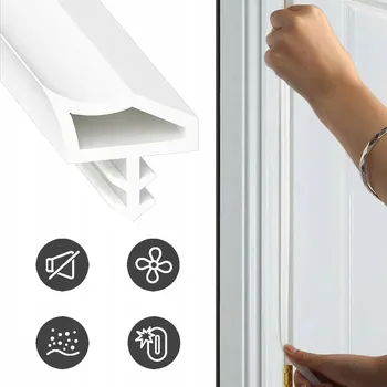 Těsnění do okna a dveří Těsnění do dveří, 20 m, těsnění do dveří a zárubní