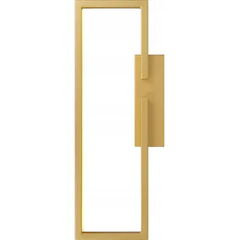 Nástěnné svítidlo SQR - nástěnné svítidlo 40 cm obdélníkové LED 8 W minimalistické moderní zlaté