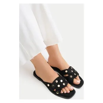 Dámské pantofle Nazouváky DeeZee CEO-HY2650-4 Černá 36