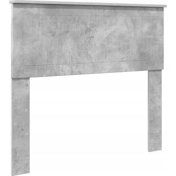 Čelo postele s čelo Betonově šedá 100 cm Kompozitní dřevo