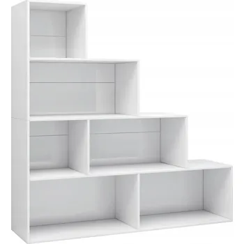 Knihovna Regál VidaXL 155 x 160 x 24 cm bílý