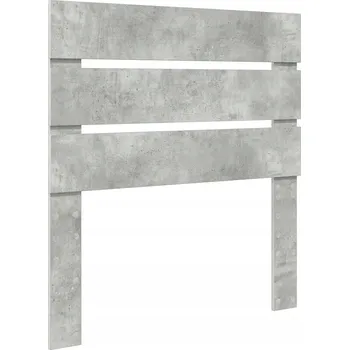 Čelo postele betonově šedé 100 cm, dřevěný materiál