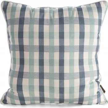 Polštář Dekorační povlak na polštář 50x50 cm s ozdobným kostkovaným vzorem Eurofirany