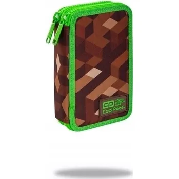Penál Coolpack Jumper 2 Dvoupatrový penál s výbavou City Jungle C66199