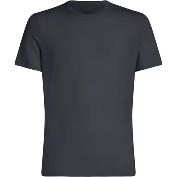 Pánské termoprádlo Pánské triko Icebreaker M Anatomica SS Crewe Velikost: M / Barva: tmavě modrá