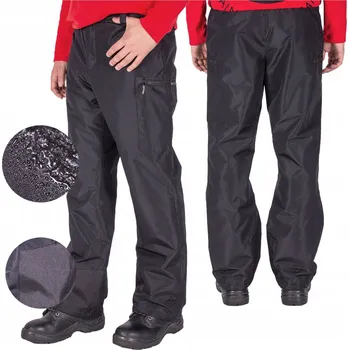Snowboardové kalhoty Pánské lyžařské kalhoty ZATEPLENÉ membrána zimní FIRI černé L