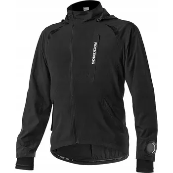Cyklistická bunda ROCKBROS Pánská cyklistická bunda, elastická, prodyšná, softshell na běhání, XL
