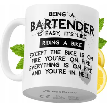 Hrnek Polidraw Hrnek Polidraw Bartender keramika 330 ml