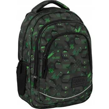 Školní batoh Školní batoh Back Up vícekomorový, zelený, 26 l, s kapsou na notebook