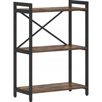 Knihovna Police dřevěná VidaXL 60 x 30 cm dub wenge