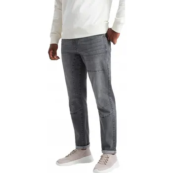 Pánské džíny Pánské šedé džíny TAPER FIT V2 OM-PADP-0161 XXL