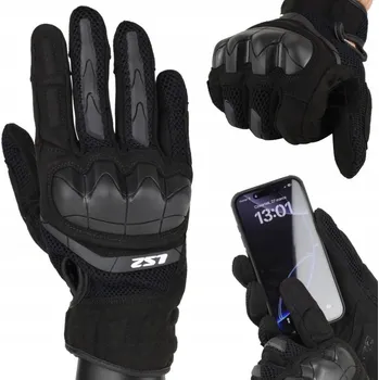 Moto oblečení Dámské motocyklové rukavice LS2 Kubra Lady Gloves Černé XS