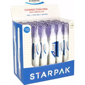 Korektor Korektor v peru 7 ml s kovovým hrotem Starpak 1 Ks.