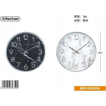 Hodiny Rest.aer - Kamenné nástěnné hodiny - kulatý (30 CM)