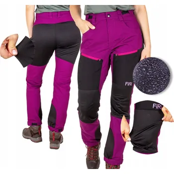 Dámské kalhoty FIRI Dámské trekové kalhoty fialové sportovní pohodlné FIRI M
