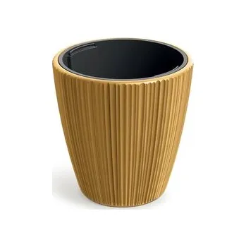 Květináč ORO 34,9 cm - barva: hořčice