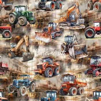 Úplet, Stavební a zemědělské stroje (E) (Top kvalitní úplet Bella digitisk)