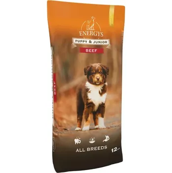 Krmivo pro psa De Heus Energys Premium Dog Puppy & Junior Beef All breeds Beef 12 kg