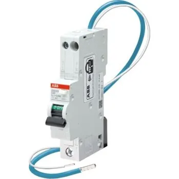 Proudový chránič Proudový chránič RCBO, řada: DSE201 2P 10A Montáž na lištu DIN vypínací citlivost 30mA