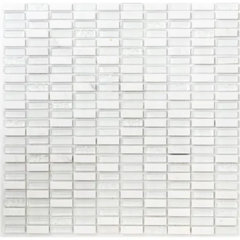 Obklad Mozaika WzorcowniaStudio 31,3 x 31,8 cm bílá