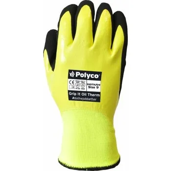 Pracovní rukavice Polyco Healthline Pracovní rukavice Žlutá CE Nitril Ano Ano Nitril Ano Ne Ne 11 Grip It