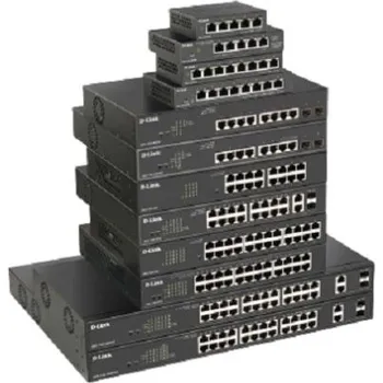 Switch Ano 5portový D-Link Řízený, Smart