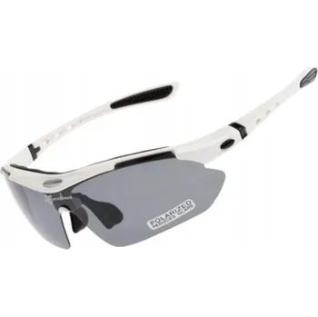 Sluneční brýle Cyklistické brýle s polarizací a 5 výměnnými skly + pásek ROCKBROS 10002