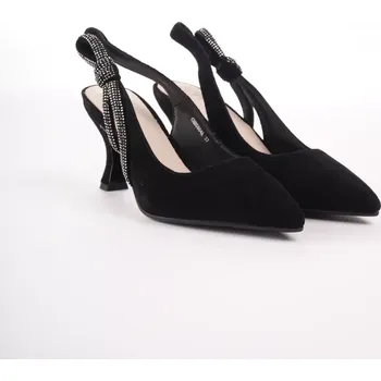 Dámské lodičky EPICA dámské lodičky černé s páskem na patě