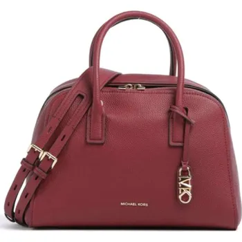 Kabelka Michael Kors Ashton medium kožená kabelka červená