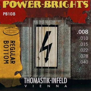 Struna pro kytaru a smyčcový nástroj Struny THOMASTIK Power Brights (8-40)