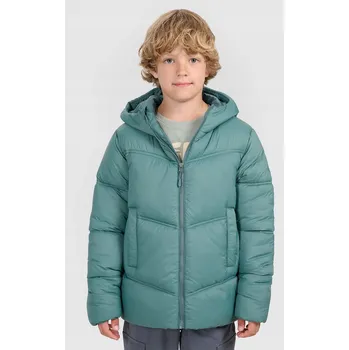 Chlapecká bunda Chlapecká prošívaná bunda se syntetickou výplní - zelená