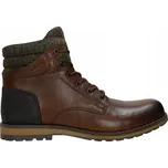 Pánské hnědé zateplené kotníkové Kotníkové Boty na zimu Wojas vel. 45