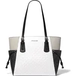 Michael Kors kabelka Voyager color block černá bílá + doprava zdarma