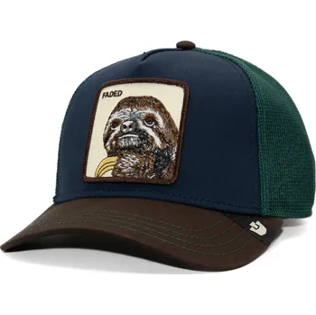 Kšiltovka Kšiltovka Goorin - Tricolor Sloth - Navy/Green/Brown
