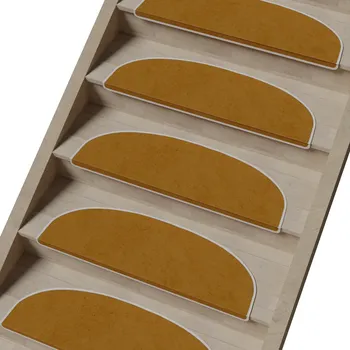 Koberec Vitaus Nášlapy na schody v sadě Plain Color Rozbale(v)no, může být lehce zašpiněné - lze vyčistit