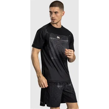 Pánské oblečení Funkční triko VENUM G-Fit Air Dry-Tech Kr.rukávem - černo/sand - VENUM-05005-617 Velikosti: XL