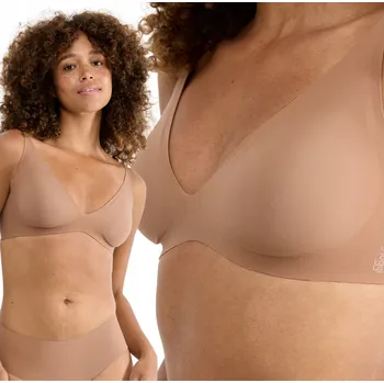 Podprsenka Push-up podprsenka bez kostic pohodlná Sloggi ZERO Feel 2.0 THE UP P XL+