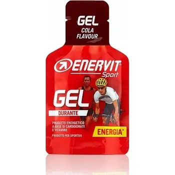 Energetický nápoj Energetický gel tekutý Enervit Enervitene s příchutí cola 25 ml 25 g 1 ks