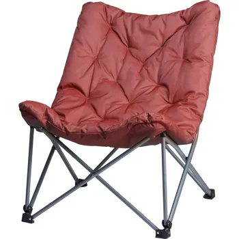 Koloběžka Skládací židle s polstrováním červená