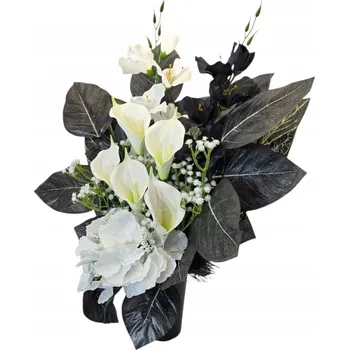 Váza Kytice do vázy vložka do vázy dekorace na hřbitov hrob kompozice