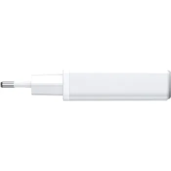 MALÁ A SUPERTENKÁ SÍŤOVÁ NABÍJEČKA 20W USB-A USB-C BÍLÁ