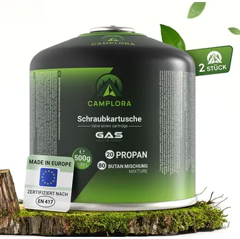 Outdoor vaření Butanová plynová kartuše se závitem EN 417 500 g